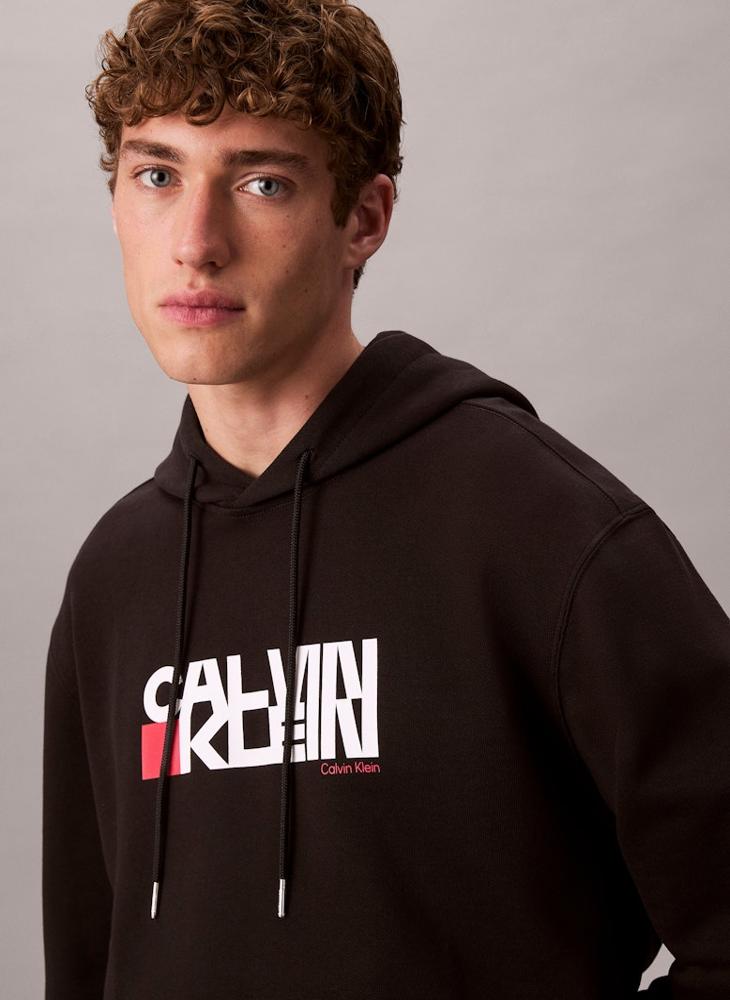 Calvin Klein Jeans Logo Graphic Hoodie - Image 1