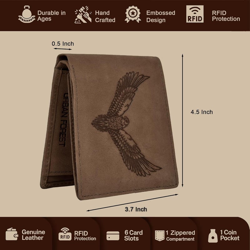 URBANFOREST محفظة جلدية قديمة من زيوس للرجال - Image 5