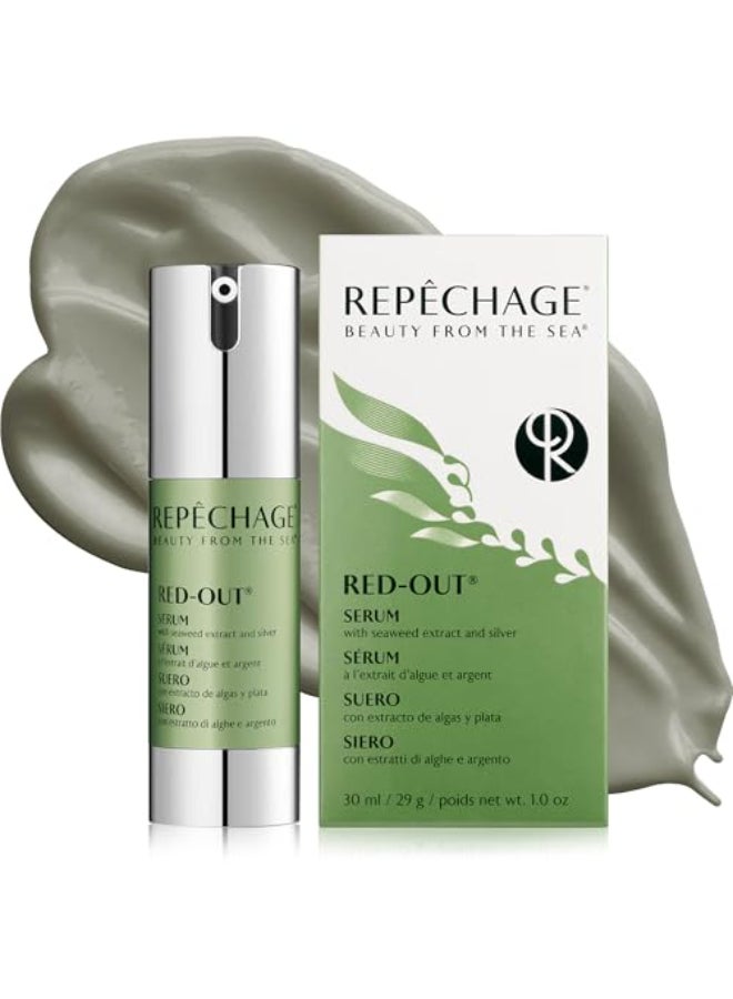 Repechage RedOut Serum with Seaweed Extract Silver Hyaluronic Acid Cooling Lightweight Hydration Serum Moisturizer for Sensitive Skin NonGreasy Quick Absorbing Formula 1 fl oz 30 mL - Image 1
