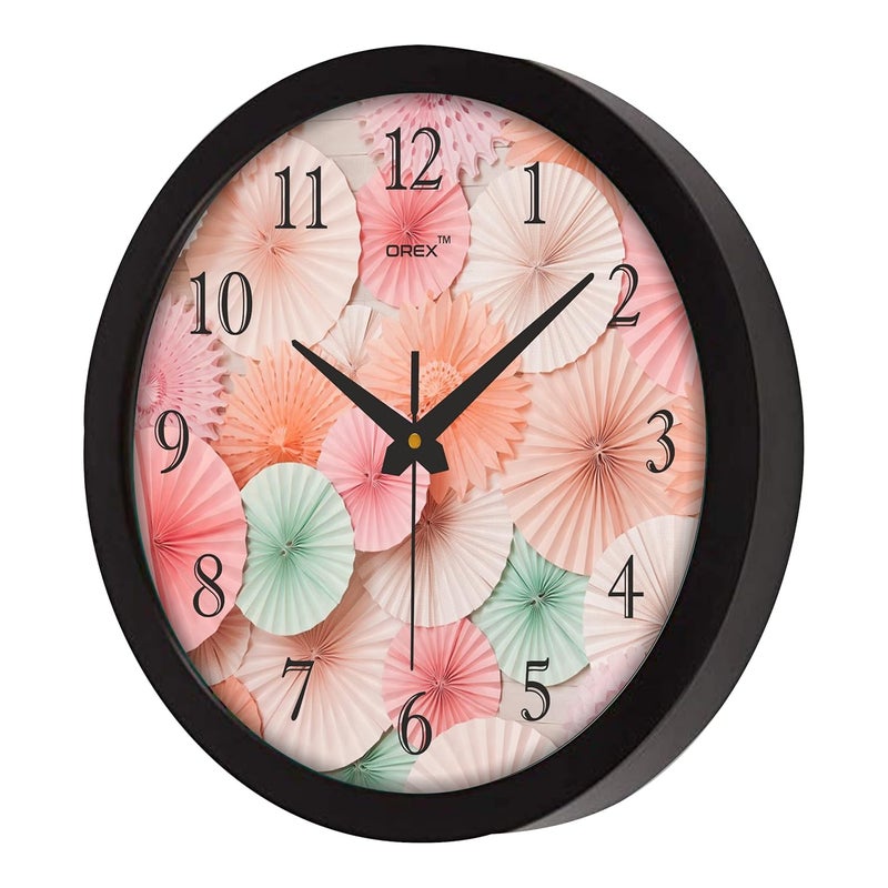 OREX Large Decorative Wall Clock - 12 Inch Battery Operated Clock for Home, Living Room, Bedroom, and Kitchen - 70 - Image 2