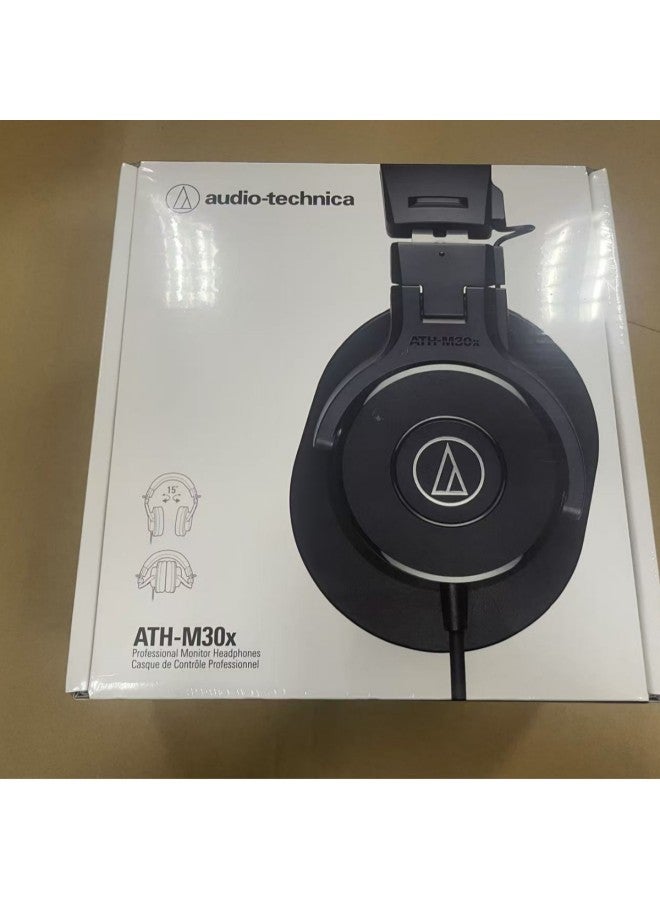 Can Be Used For Computer Audio-technica30x Professional Monitor Headset Recording-Color:Black  - Image 4