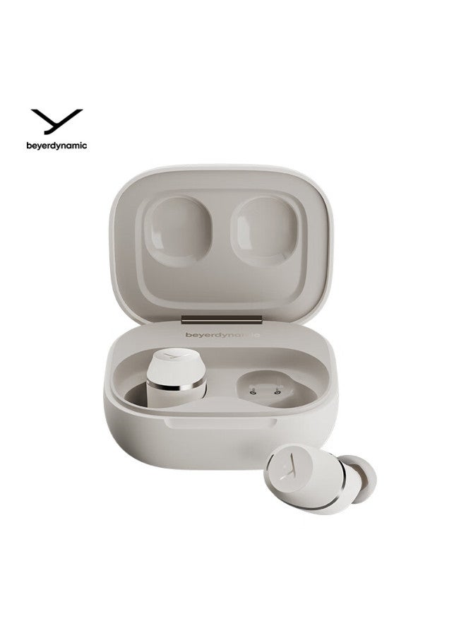 Beyer Dynamic Beyerdynamic Amiron 300 Active Noise Cancelling True Wireless Bluetooth Earphones For Music, Compatible With Android And Apple, Bluetooth 5.3, Cream White - Image 3