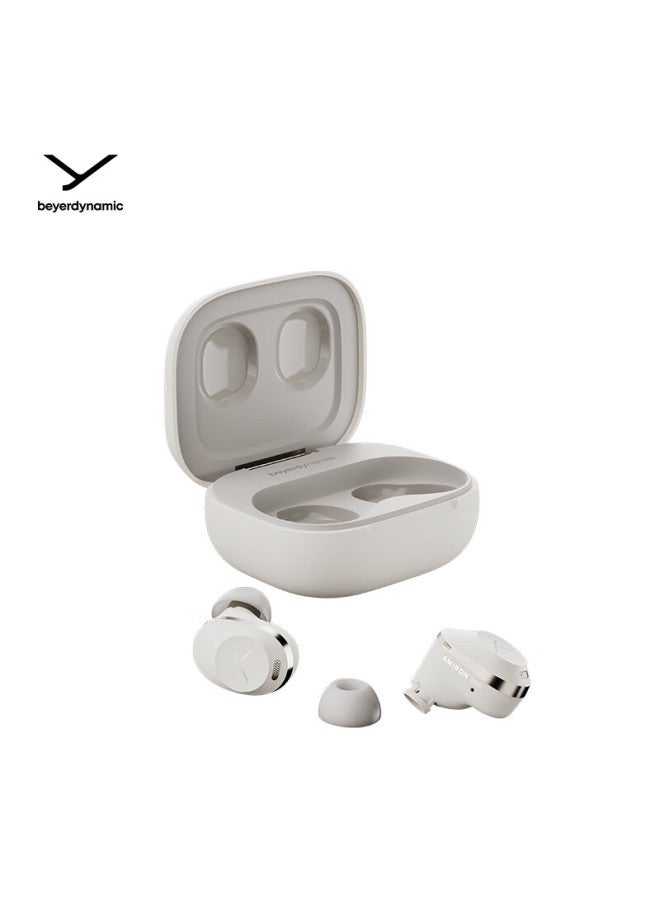 Beyer Dynamic Beyerdynamic Amiron 300 Active Noise Cancelling True Wireless Bluetooth Earphones For Music, Compatible With Android And Apple, Bluetooth 5.3, Cream White - Image 4