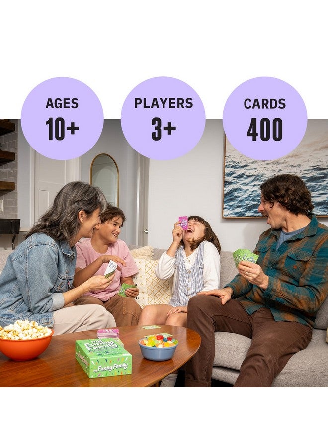 DSS Games My Funny Family [Fun Card Game for Kids, Adults, Families | Great for Parties, Game Nights, Travel Games, Camping, Family Vacation | Easy to Learn and Family Friendly | Family Games Ages 10 and Up] - Image 5