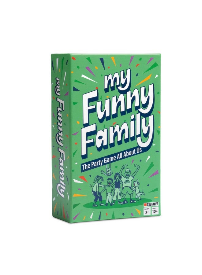 DSS Games My Funny Family [Fun Card Game for Kids, Adults, Families | Great for Parties, Game Nights, Travel Games, Camping, Family Vacation | Easy to Learn and Family Friendly | Family Games Ages 10 and Up] - Image 1