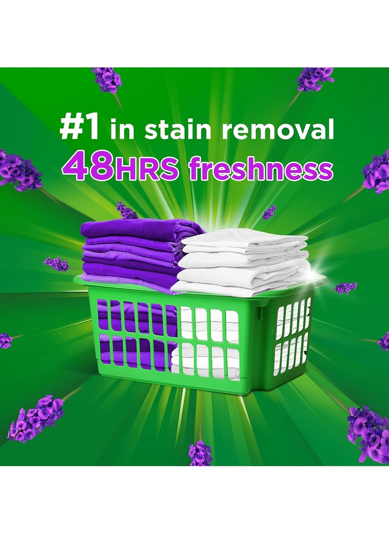 Ariel - Automatic Lavender Freshness Laundry Detergent Powder 2.5Kg Pack of 2 With Downy Fabric Softener All-in-One Valley Dew 880 ml - Image 1