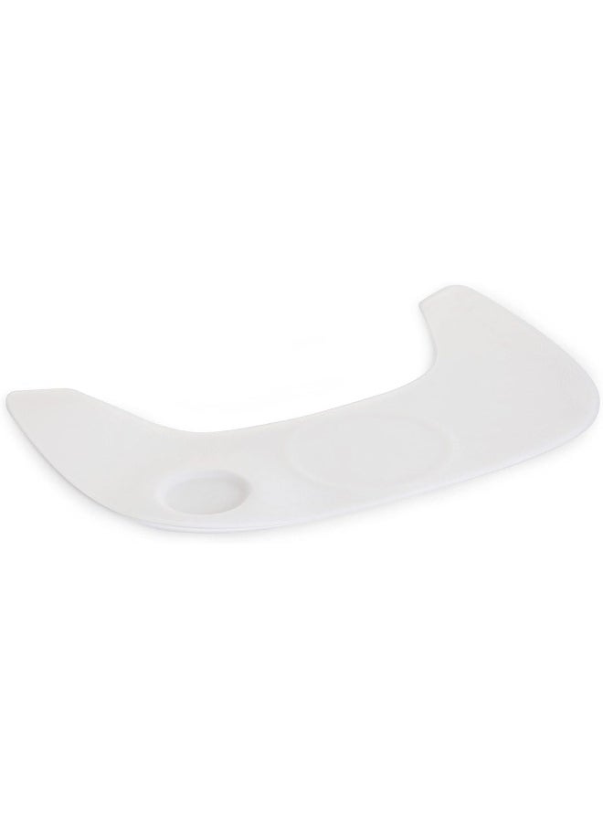 CHILDHOME , Silicone Protective Placemat For High Chair Tablet Evolu 2, Non-Slip, Durable, Easy To Clean, Transparent  - Image 1