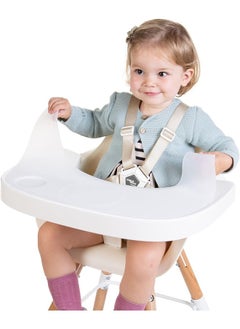 CHILDHOME , Silicone Protective Placemat For High Chair Tablet Evolu 2, Non-Slip, Durable, Easy To Clean, Transparent  - Image 5