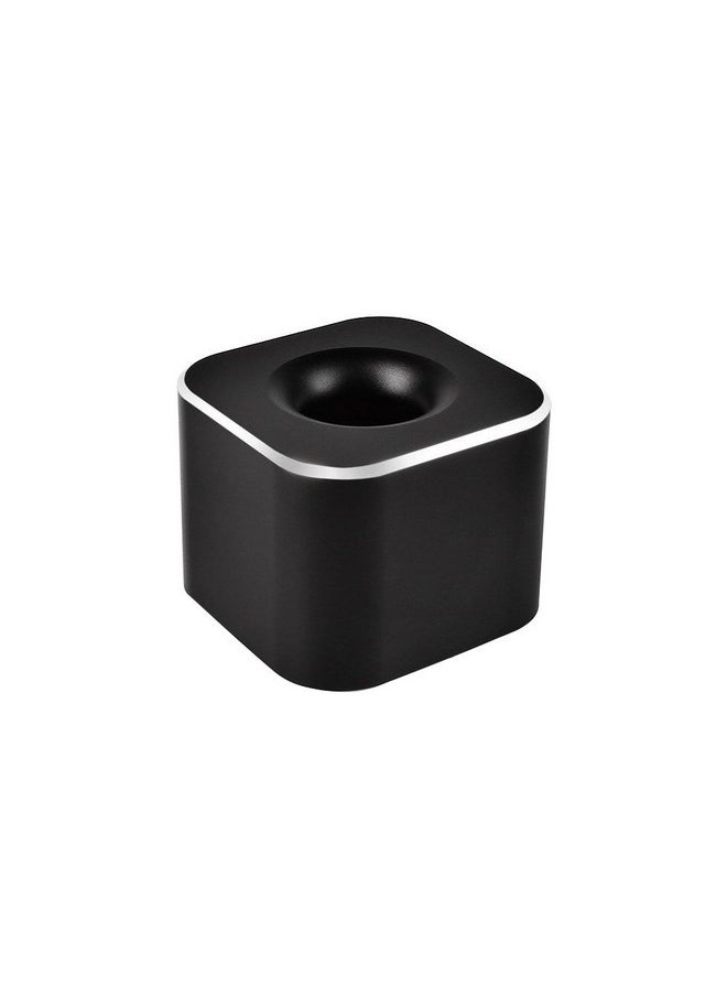 Coideal Single Pen Stand Holder, Black Metal Pen Base Stand For Desk Fountain Pen, Toothbrush Brush, Students And Office  - Image 1