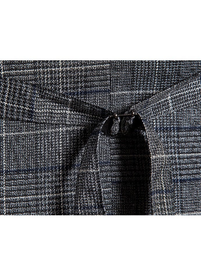 KUYING New Fashionable Herringbone Patterned Suit Vest  - Image 4