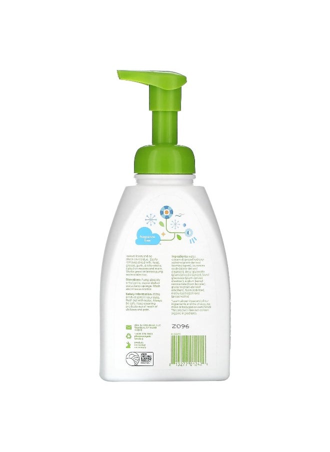 Babyganics Babyganics, Foaming Dish + Bottle Soap, Fragrance Free, 16 fl oz (473 ml)  - Image 2