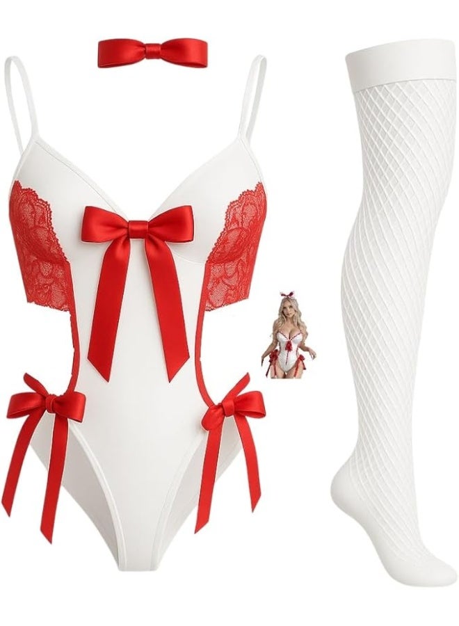 Elegant lingerie with a bold design that accentuates your femininity with a unique look. Adorned with side bows that add a touch of romantic allure, this blend of delicacy and seduction, with meticulous details, is crafted to highlight your charm and allure. Code 671 - Image 4