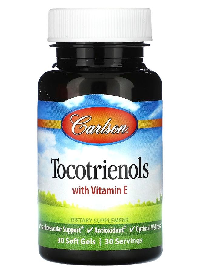 Tocotrienols With Vitamin E 30 Soft Gels