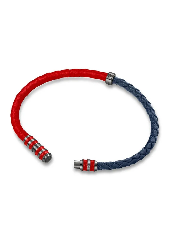 CERRUTI 1881 SEDA Blue Men's Bracelet â€“ Elegant and Robust for Men