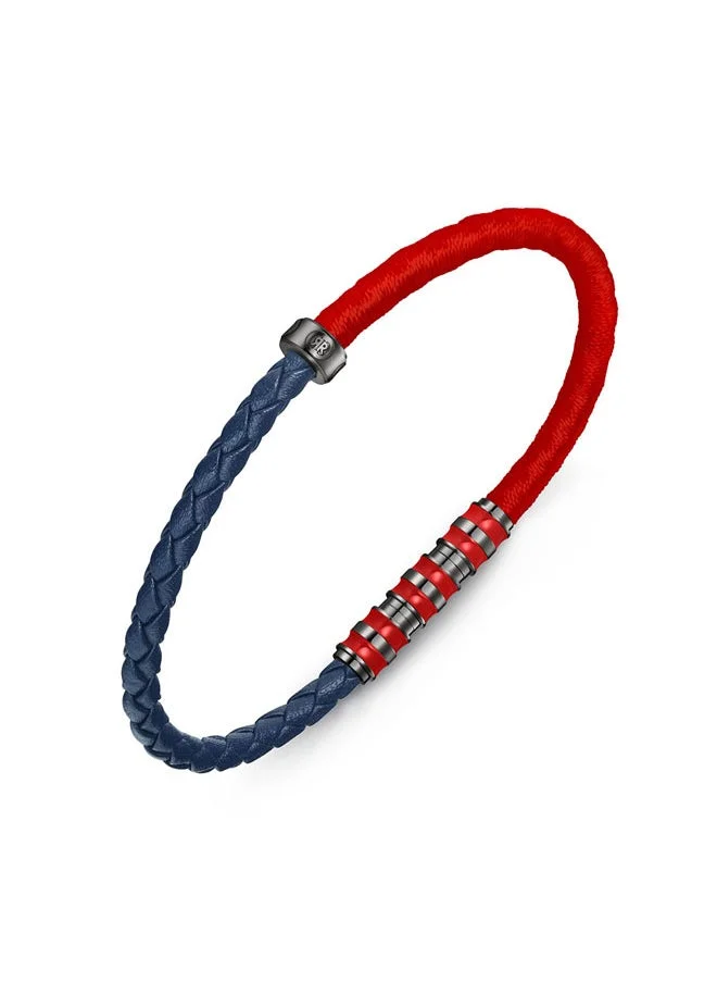 CERRUTI 1881 SEDA Blue Men's Bracelet â€“ Elegant and Robust for Men