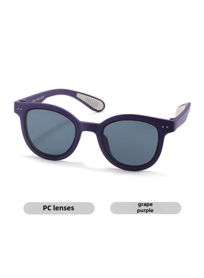 New Fashion Children's Sunglasses Trendy Baby Sunglasses Sun-proof Uv-proof Polarized Glasses For Boys And Girls S8444