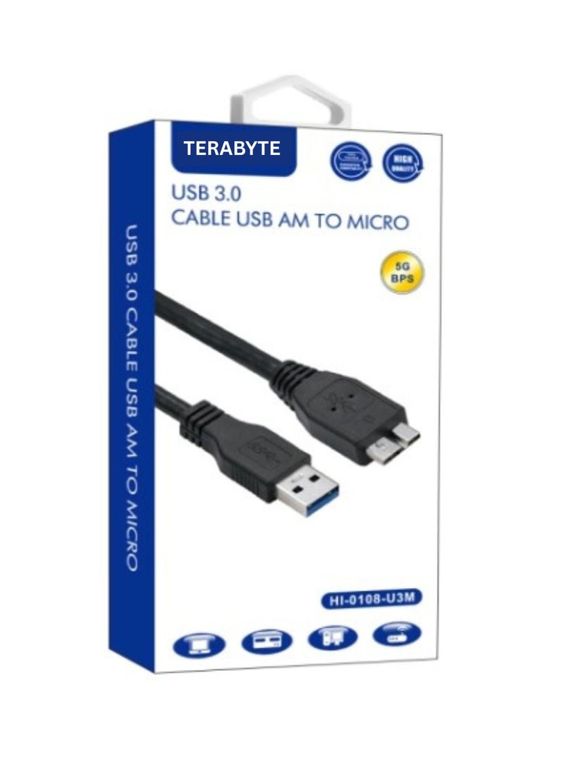 Terabyte كابل USB 3.0 AM إلى MICRO - Image 1