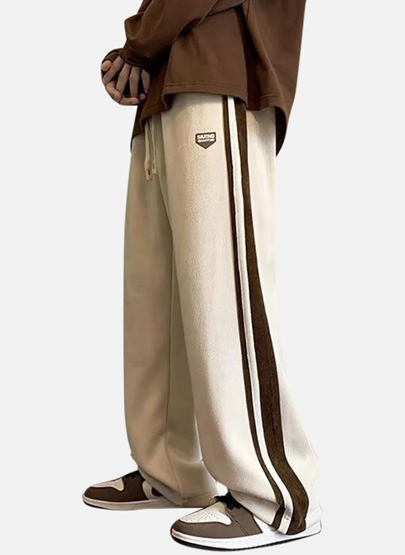 يونيكي Beige Solid Trackpant