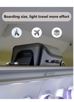 Generic Kids Ride-on Luggage, 20" Expandable Carry-on Rolling Suitcase with Child Seat, Sit Down Trolley Suitcase for Kids , Baby, Toddler Travel Flight  - Image 3