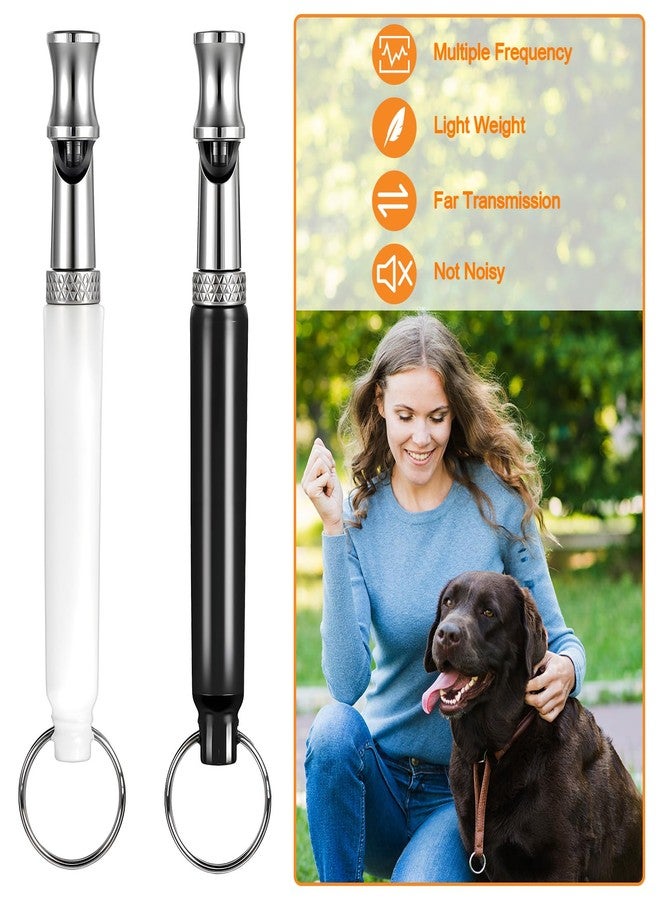 Matwsec 2 PCS Dog Whistle to Call Your Dog, Dog Training Whistle Adjustable Dogs Whistle Training with Lanyard to Stop Neighbors Dogs from Barking - Image 5