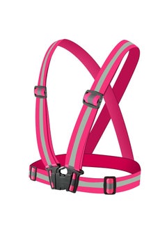 Estelle Adjustable Reflective Vest Belt For Safety With High Visibility are available (Pink)  - Image 2