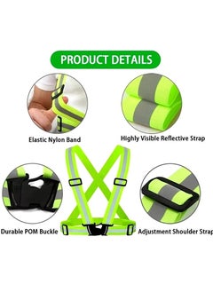 Estelle Adjustable Reflective Vest Belt For Safety With High Visibility are available (Pink)  - Image 3