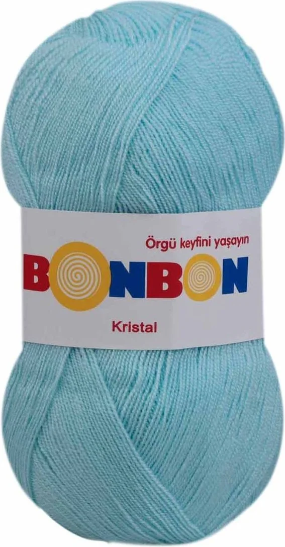 ناكو New Sm Bonbon Crystal Hand Knitting Yarn Code/color: Blue 98694