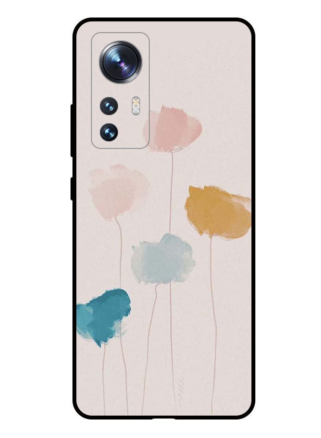 Theodor Protective Case Cover For Xiaomi 12 5G Flower Paint - Image 1