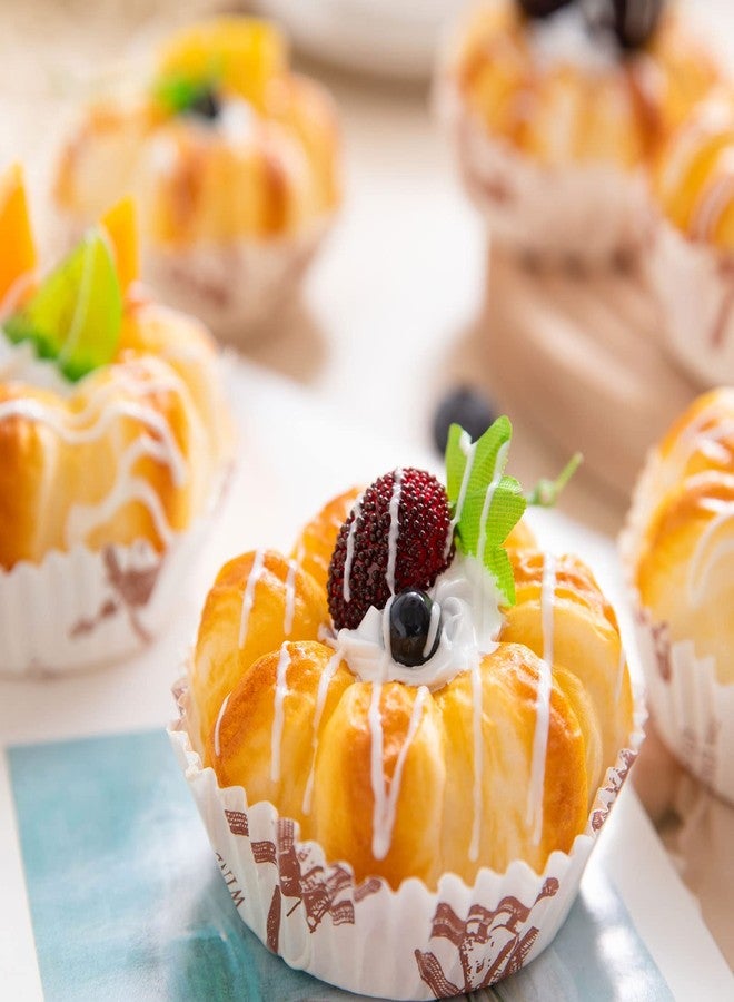 Joeabor Fake Cupcakes, Artificial Cupcakes for Display, Faux Cake Décor, Realistic Fake Artificial Food for Display, Fake Desserts Pastries for Decoration 6 Pack - Image 5
