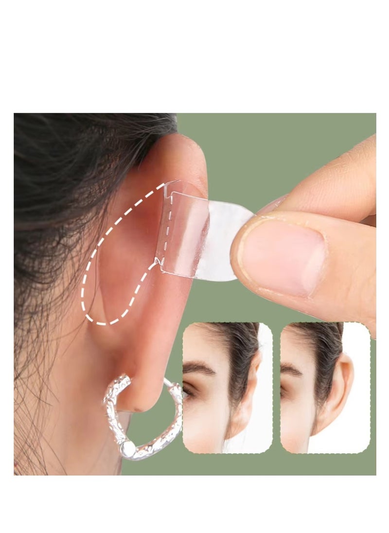 ماركة غير محددة - ملصقات مصحح الأذن التجميلي يحل مشكلة الأذن الكبيرة، أنصار الأذن الكبيرة ذاتية اللصق، ملصقات الأذن التجميلية، شريط الأذن ( 30 ملصق ) - Image 1
