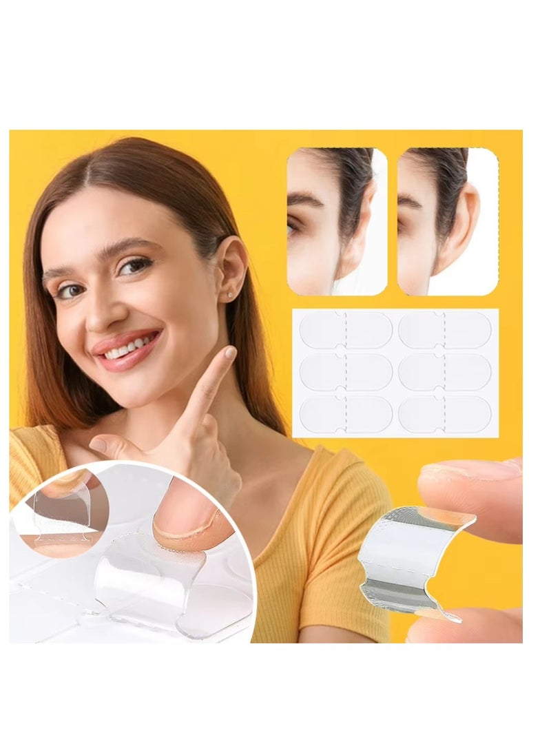 ماركة غير محددة - ملصقات مصحح الأذن التجميلي يحل مشكلة الأذن الكبيرة، أنصار الأذن الكبيرة ذاتية اللصق، ملصقات الأذن التجميلية، شريط الأذن ( 30 ملصق ) - Image 1