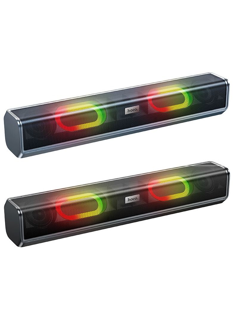 هوكو مكبر الصوت اللاسلكي مكبر الصوت المحمول على سطح المكتب الصوت المبهر - Image 1