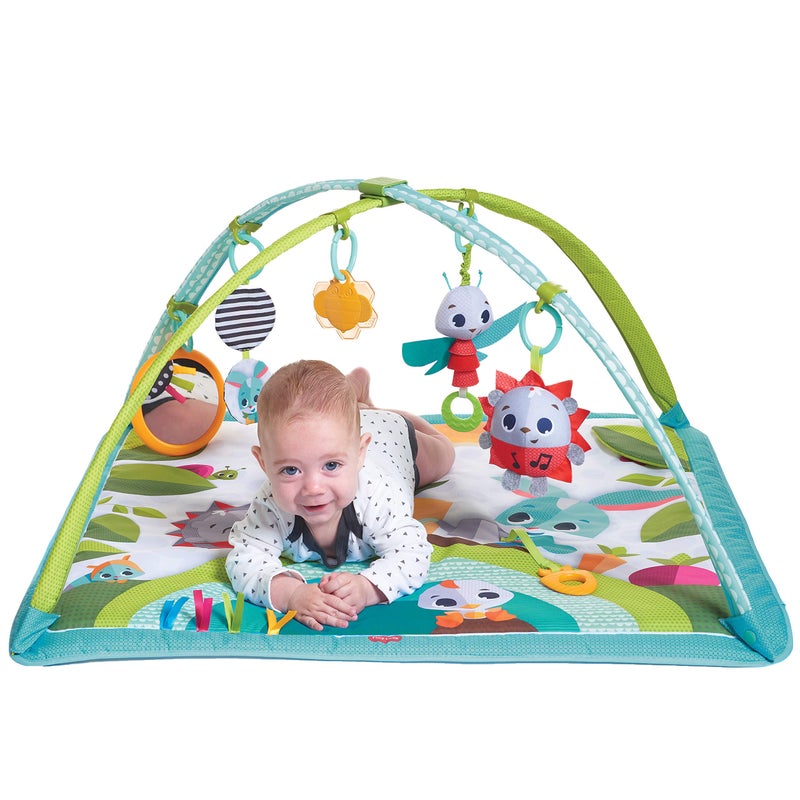 Tiny Love Gymini Baby Play Mat Activity Gym & Tummy Time Mat, Infant Deluxe, Sunny Day - Image 3
