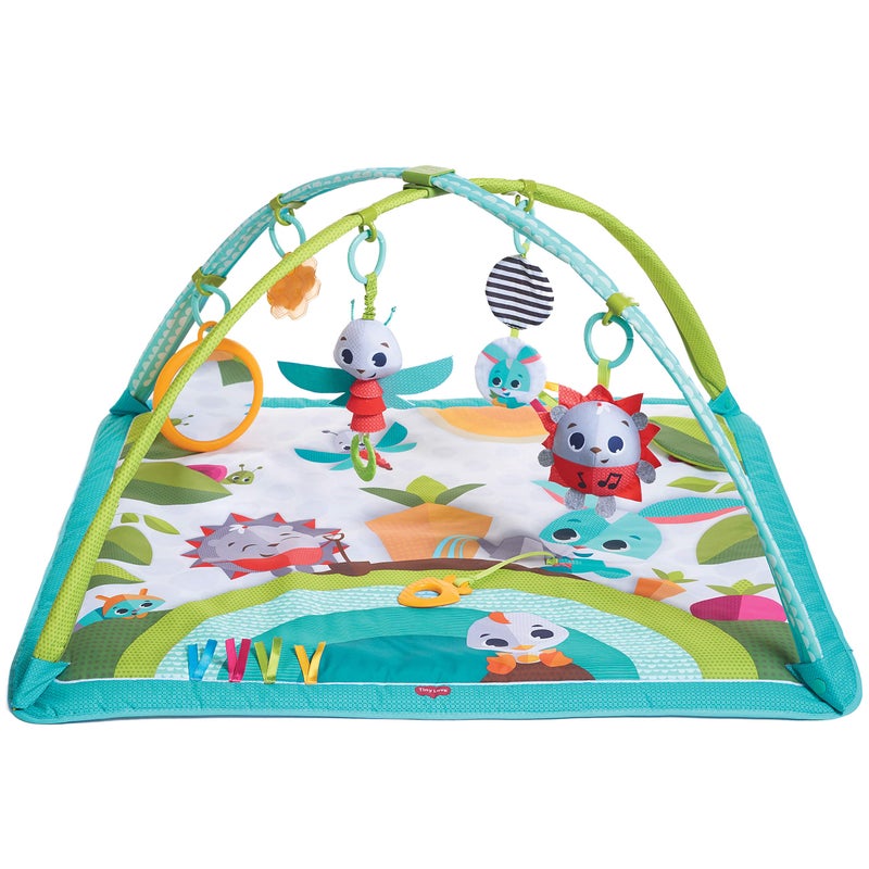 Tiny Love Gymini Baby Play Mat Activity Gym & Tummy Time Mat, Infant Deluxe, Sunny Day - Image 1