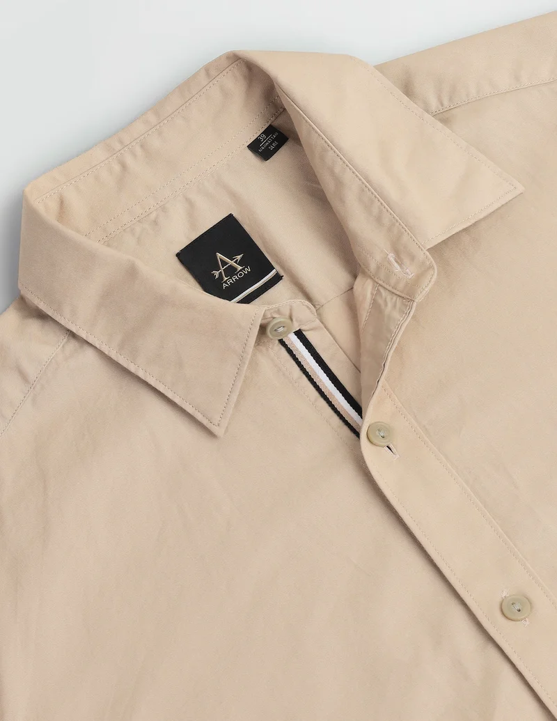 Arrow Manhattan Slim Fit Cotton Shirt