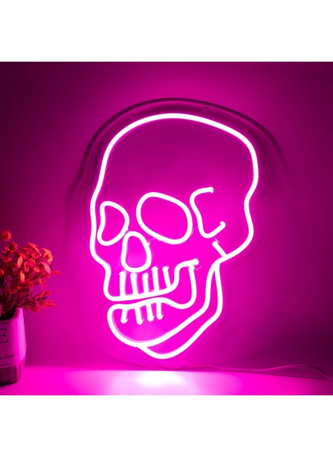 Ignaat 13" Skull Led Neon Sign