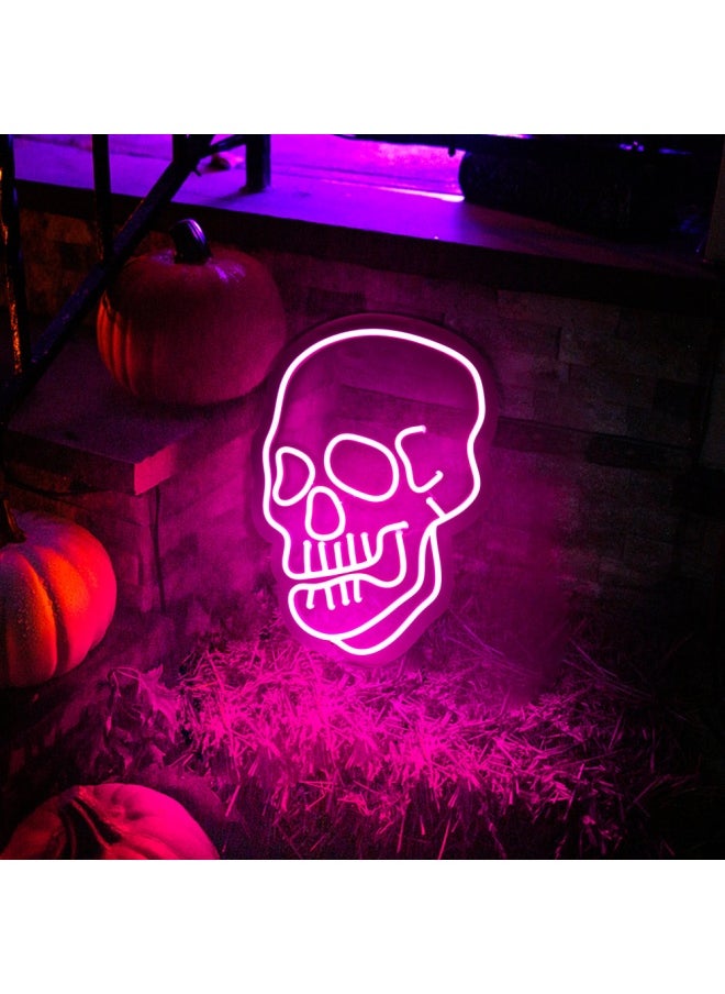 Ignaat 13" Skull Led Neon Sign
