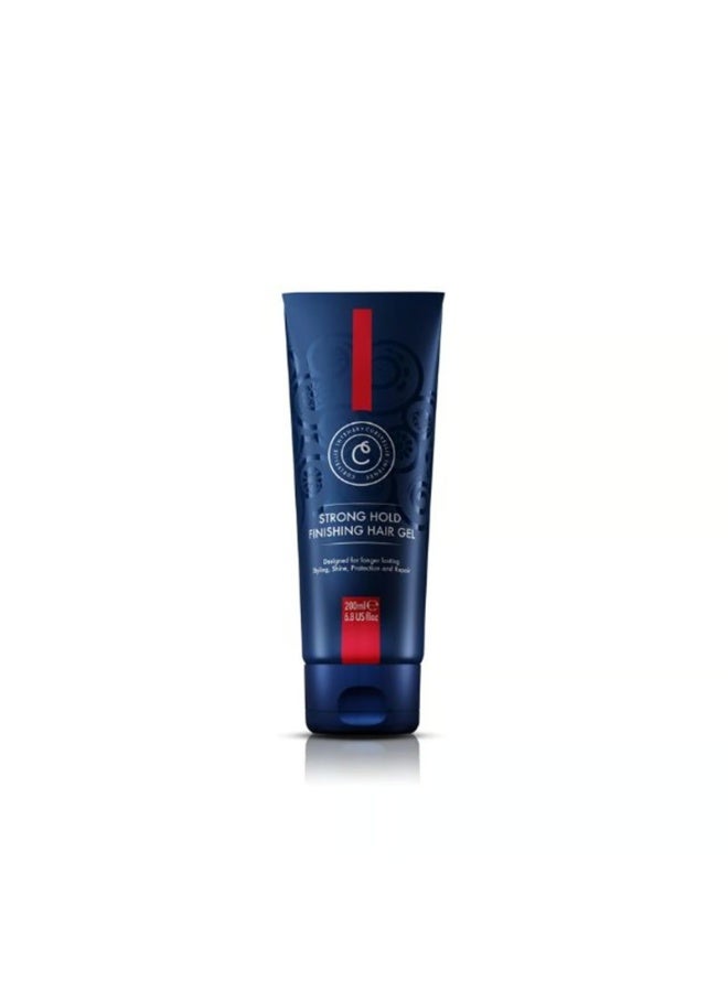 CurlyEllie Strong Hold Finishing Hair Gel 200ml - Image 1