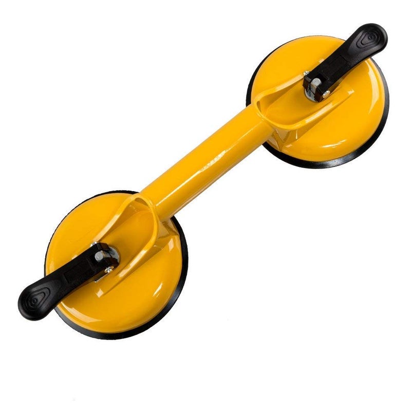 Anukmpa Vacuum Suction Cup Glass Lifter for Glass Tiles Mirror Granite Lifting Dent Remover Gripper Double Claw 2 Pack - Image 4