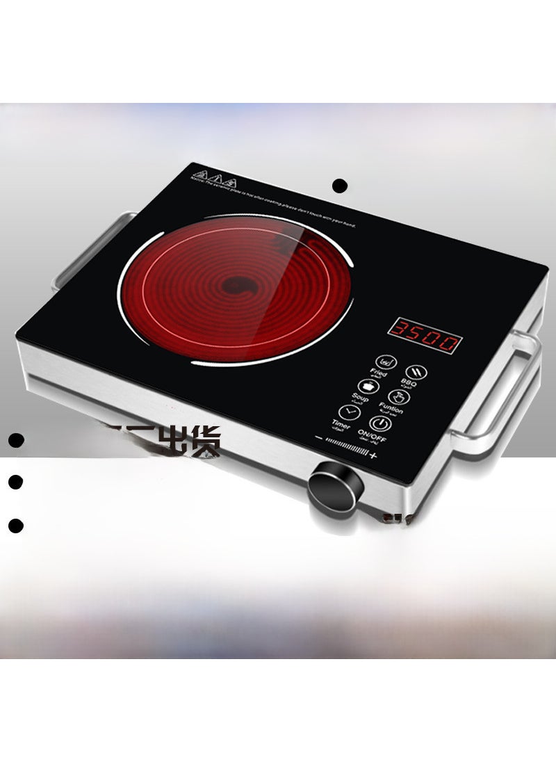 Generic - Intelligent electric ceramic stove 3500W factory foreign trade cross-border Middle East home appliance factory 110Vcooker electric ceramic stove British and Australian regulations without handle 2200W Middle East - Image 1