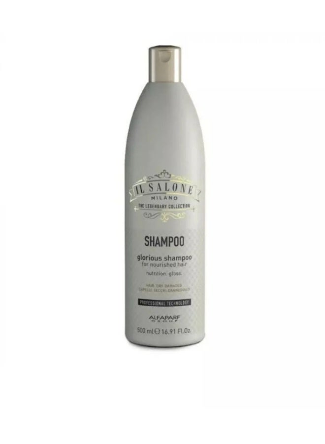 Alfaparf Milano Il Salone Glorious Shampoo Dry Damaged Hair 500Ml - Image 2