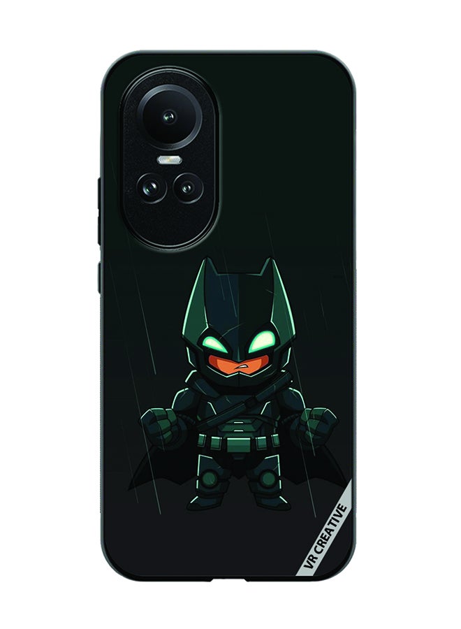 VR CREATIVE Protective Case Cover For Oppo Reno 10 Pro Batman Design Multicolour - Image 1