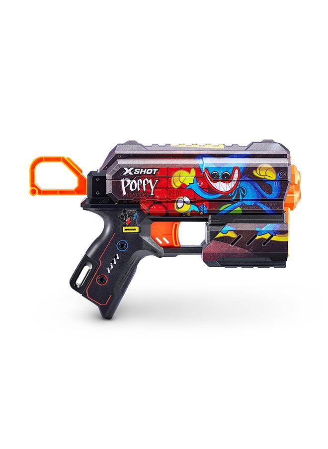 Zuru X-Shot Skins Flux 8 Darts Poppy Playtime S1-Toony - Action Aiming Game For Kids, Teen, Adults Boys & Girls, Outdoor Holiday Activities, Gifts For Kids Ages 8+  - Image 3