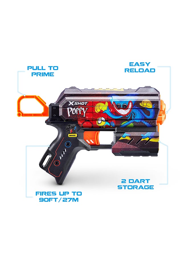 Zuru X-Shot Skins Flux 8 Darts Poppy Playtime S1-Toony - Action Aiming Game For Kids, Teen, Adults Boys & Girls, Outdoor Holiday Activities, Gifts For Kids Ages 8+  - Image 5