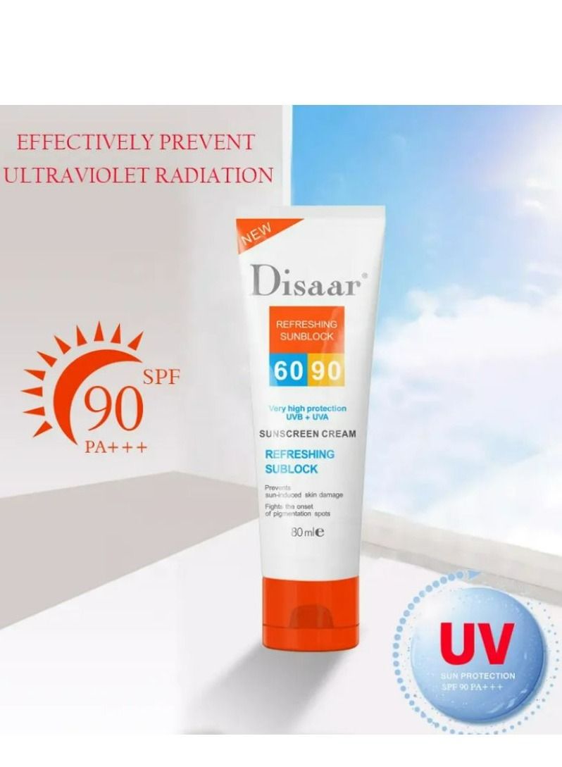 Disaar Spf 60&90 sunscreen 3 PCS 3*80ml - Image 5