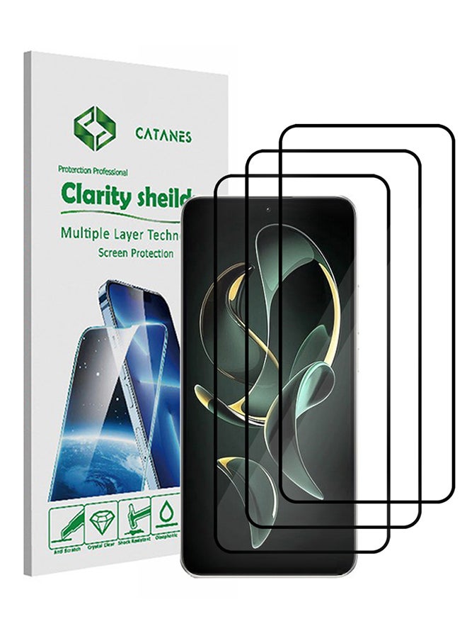 CATANES 3 Pack For Xiaomi Redmi K60 Ultra Screen Protector Tempered Glass with 9H Hardness Anti-Scratch Glass flim Premium HD Clarity  - Image 1
