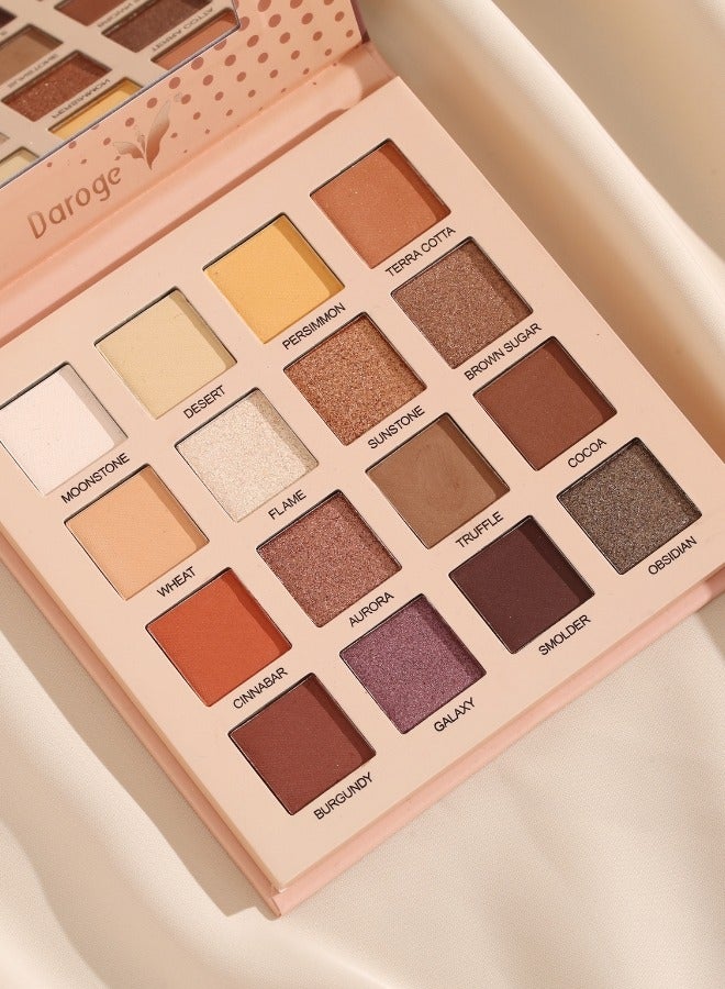 Daroge 16 Color Rich Pigmented Make Up Eyeshadow Palette - Image 3