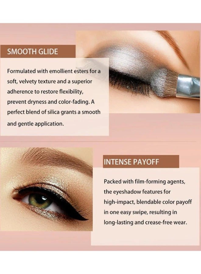 Daroge 16 Color Rich Pigmented Make Up Eyeshadow Palette - Image 5