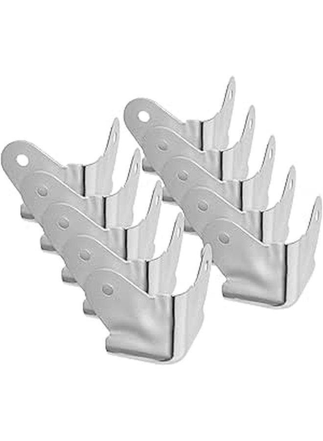 10Pcs Electroplated Metal Corner Protectors for Furniture Box Speaker Cases - Image 1
