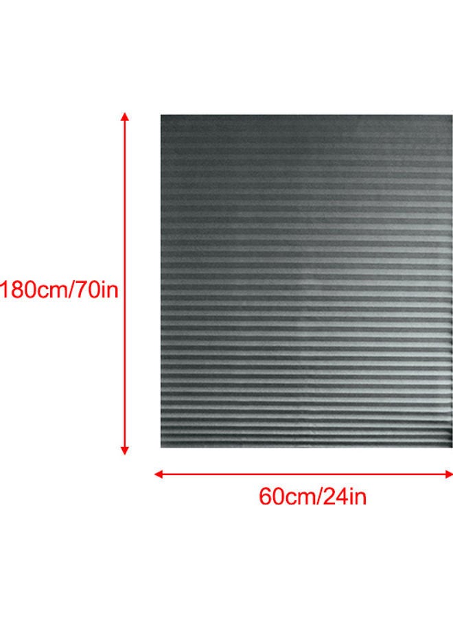 NIBEMINENT Light Filtering Fabric Shade Grey 60 x 180cm - Image 4